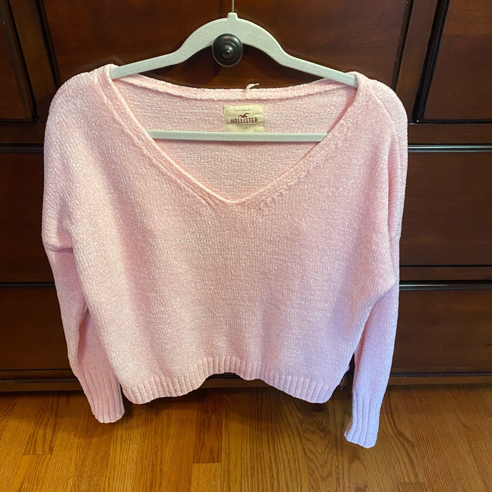 Women's pink sweater